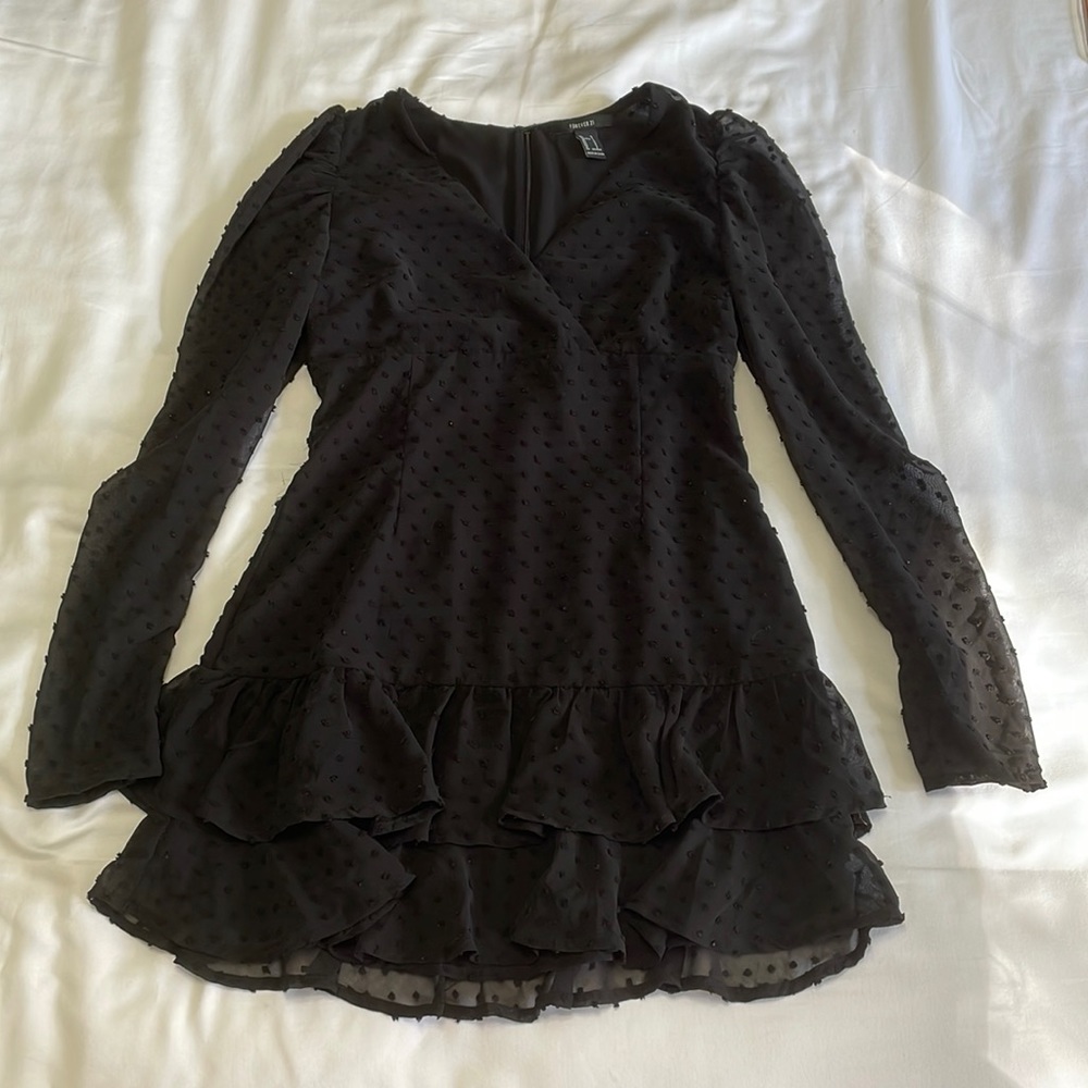 NWOT Forever 21 Black Mini Dress Size S
